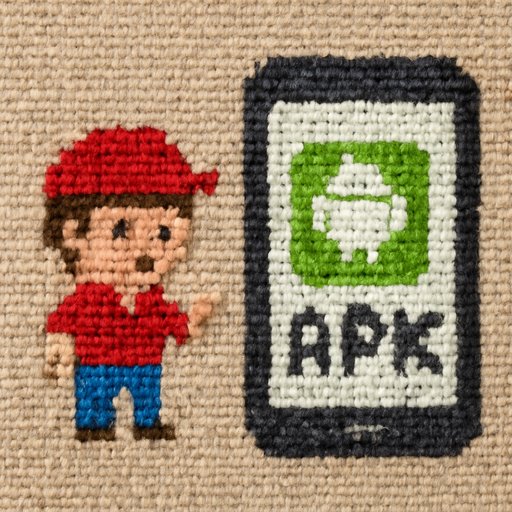 FB77 APK install screen on phone